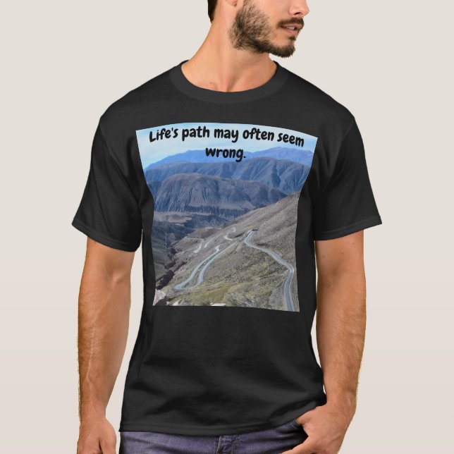 Livets väg t shirt (Framsida)