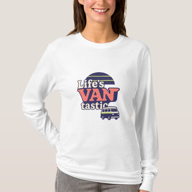 Livets VANtastic 2025 Trend Palette T Shirt (Framsida)