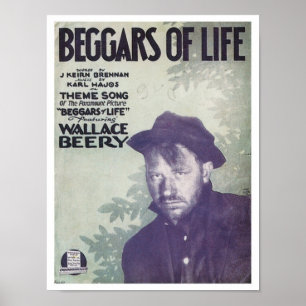 Livets Vintage Songbook Cover Poster