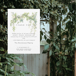 Livets vintrår Sörjande Begravning Tack