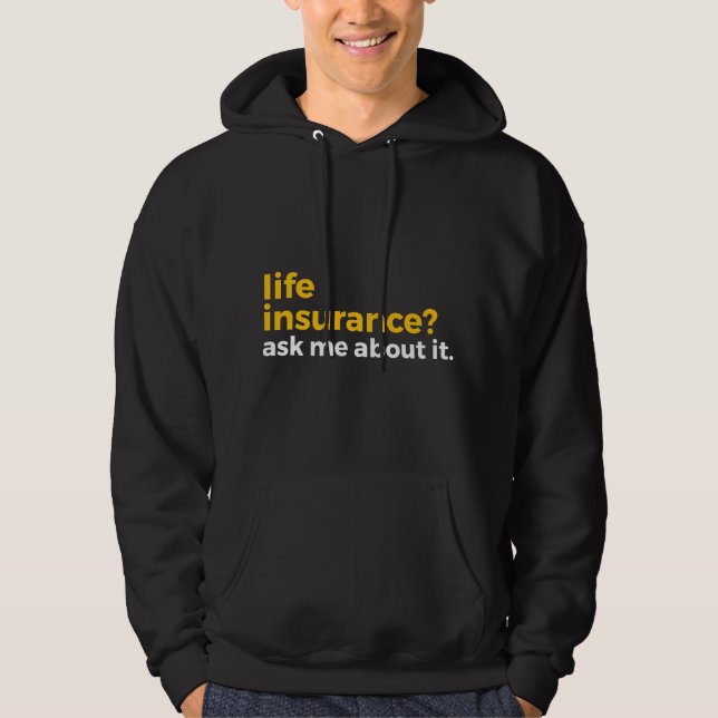 Livförsäkring Hoodie (Framsida)