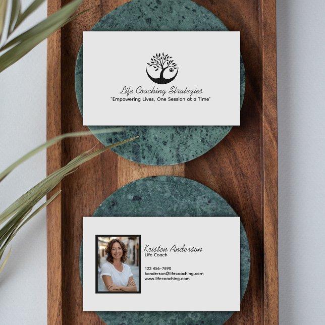 Livförsäkring Tränar Visitkort (Skapare uppladdad)