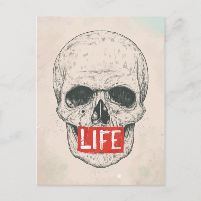 Livförsäkring Vykort (Framsida)