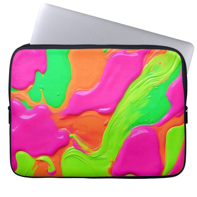 Livfull färgfusion laptop fodral (Framsidan)