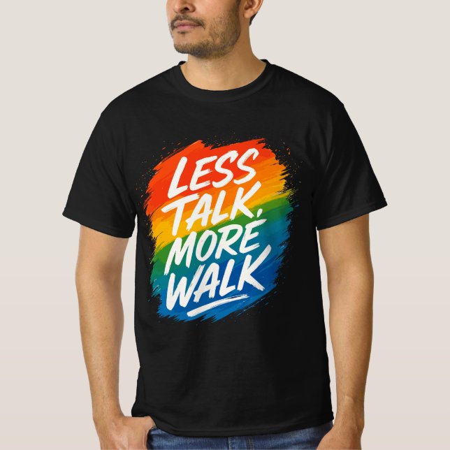 Livfull Motiverande Grafik T Shirt (Framsida)
