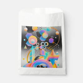 Livfull och nyckfull abstrakt konst geometrisk