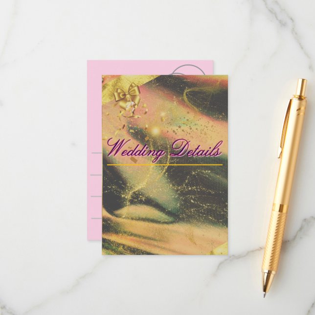 Livfulla Guldkuvertkort Tilläggskort (Fram/Back In Situ)