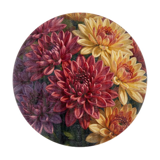 Livfullt Dahlia Blomsterarrangemang  (Framsidan)