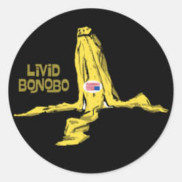 LIVID BONOBO RUNT KLISTERMÄRKE