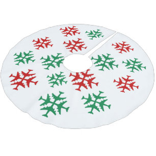 Livin den dröm- trädkjolen julgransmatta borstad polyester