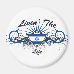 Livin det Isreal livet Magnet