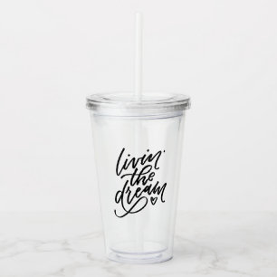 Livin' drömmen take away mugg