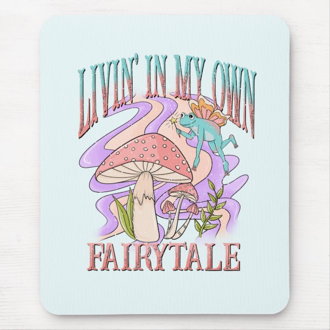 Livin’ in My Fairytale - Frog & Mushroom Musmatta (Framsidan)