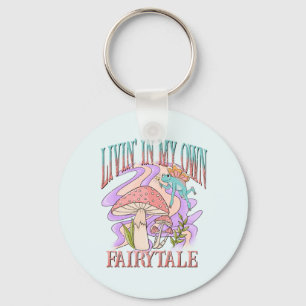 Livin’ in My Fairytale - Frog & Mushroom Nyckelring
