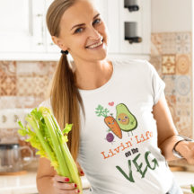 Livin Life på Veg Vegan Humor-citatet
