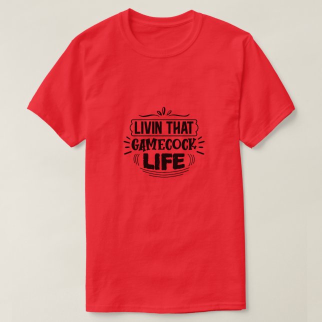 Livin med gamecck-liv01 t shirt (Design framsida)