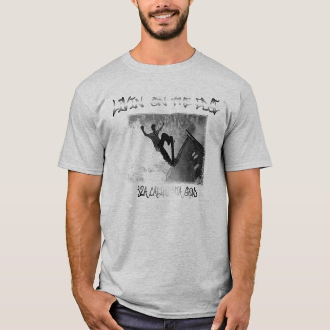 Livin på kanten t-shirt (Framsida)