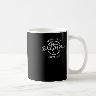Livin that Basketball Mamma Life Kaffemugg
