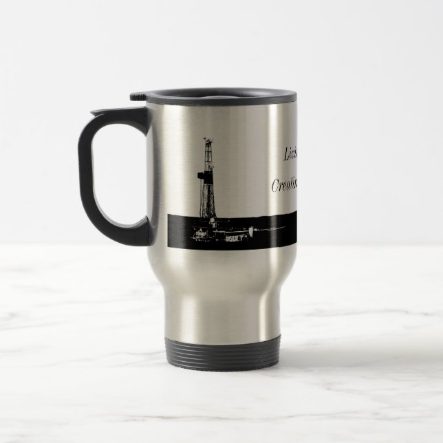 "Livin travel mug för livet" Resemugg (Vänster)