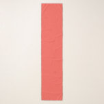 Living Coral Solid Färg Sjal<br><div class="desc">Living Coral Solid Färg. Modern Färg.</div>