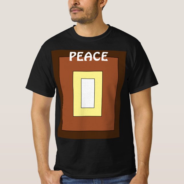 Living in Peace- Racial Harmony 2:  T Shirt (Framsida)
