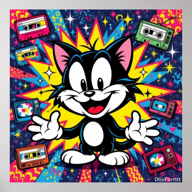 LIVING IN THE EIGHTIES-6 POSTER (Framsidan)