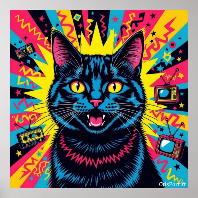 LIVING IN THE EIGHTIES-7 POSTER (Framsidan)