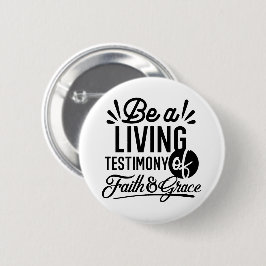 Living Testimony Bible Quote Christian Motivation Knapp
