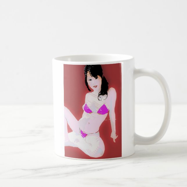 LivingDoll1 Kaffemugg (Höger)