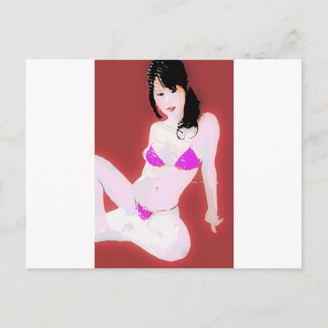 LivingDoll1 Vykort (Framsida)