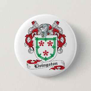 Livingston familjvapensköld knapp