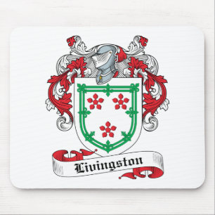 Livingston familjvapensköld musmatta