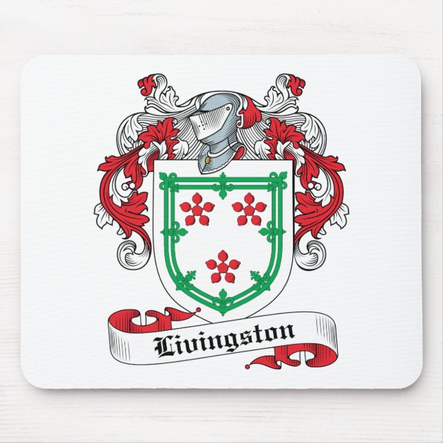 Livingston familjvapensköld musmatta (Framsidan)