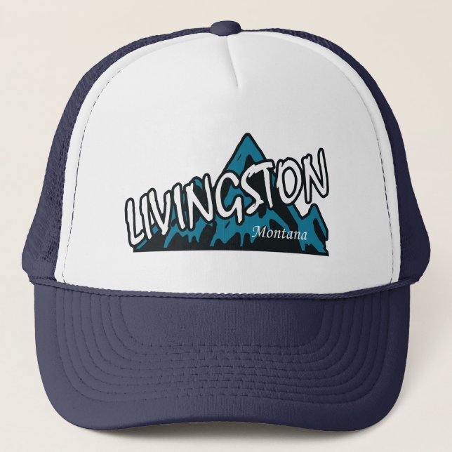 Livingston Montana Berg Keps (Framsida)