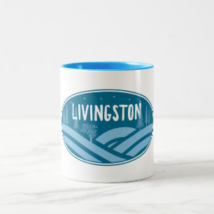 Livingston Montana Utomhus Två-Tonad Mugg