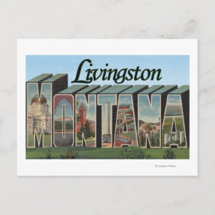 Livingston, Montana Vykort