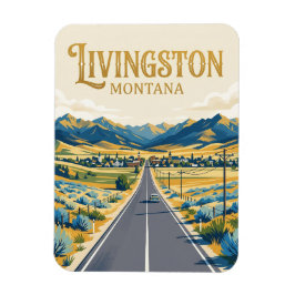 Livingston USA Magnet