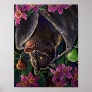 Livingstone Flies Fox Poster