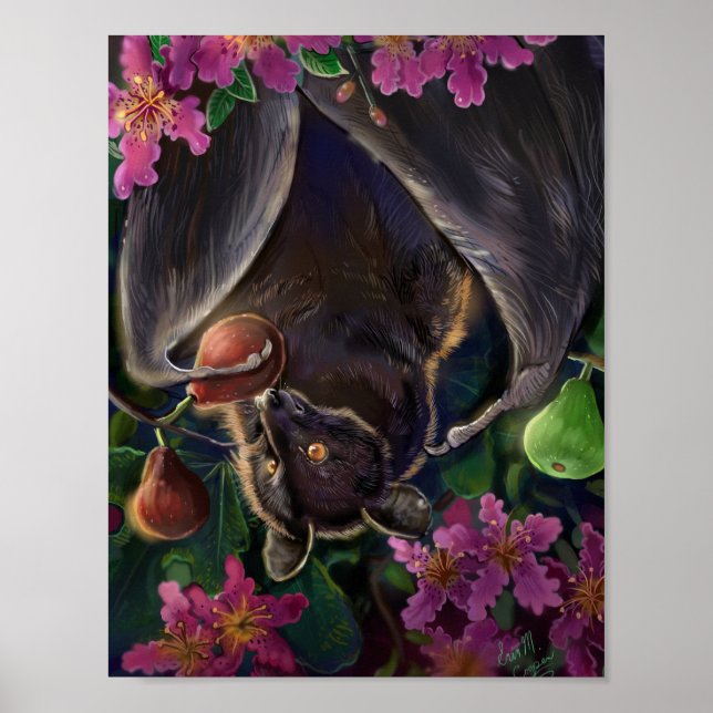 Livingstone Flies Fox Poster (Framsidan)