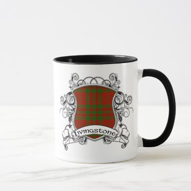 Livingstone Tartan Shield Mugg (Höger)