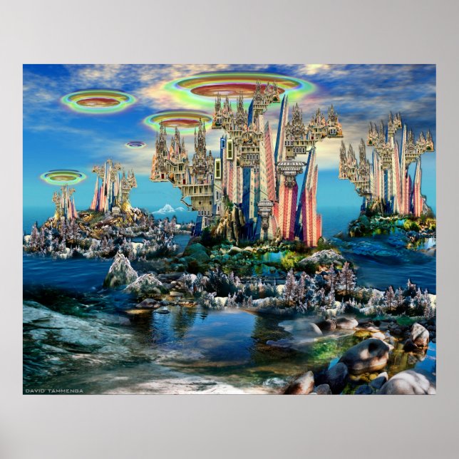 LivingTree2Merged2FallLineInvadorIsland2cc, dav... Poster (Framsidan)