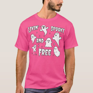Livinscoky och fri Spöken T Shirt
