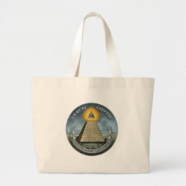 Livit Coeptis - All-Seeing Öga Jumbo Tygkasse