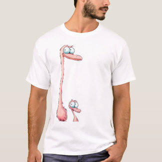 LIVIYA - Gråstrutsar av tecknad T Shirt