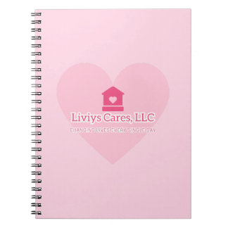 Liviys Cares logotyp Anteckningsbok