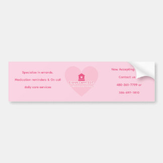 Liviys Cares logotyp Bildekal