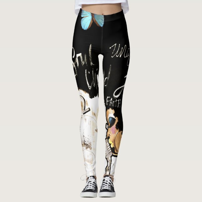 Livkontrolldamasker Leggings (Framsida)
