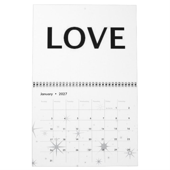 livkurs kalender (Jan 2027)