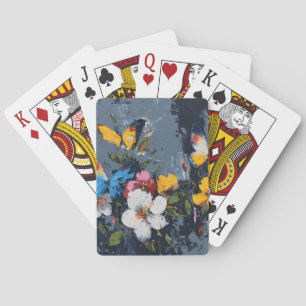 Livlig Abstrakt Fjärilsflykt (9) Casinokort