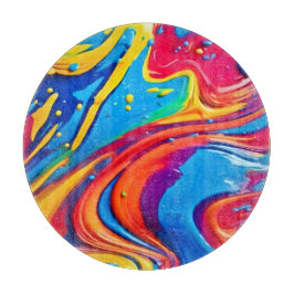 Livlig Abstrakt Konst